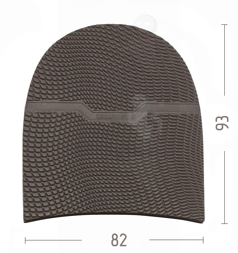 Набойка "Walkbase"  т.7, р.4, цв. коричневый