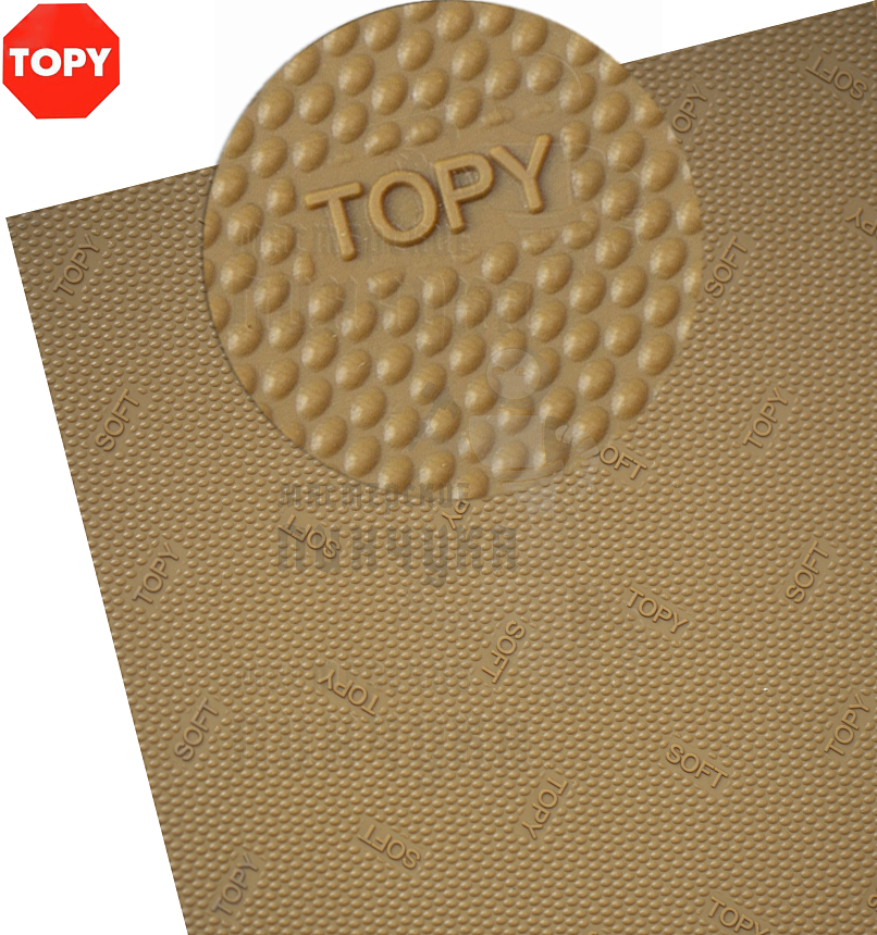 Набойки листовые Topy  Verasoft 300х400х6мм, цв.карамельный (93)