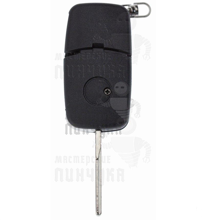 Корпус выкидного ключа HU-HAA.P1 HU66 HF55P65 3 кнопки овальные AUDI КНР