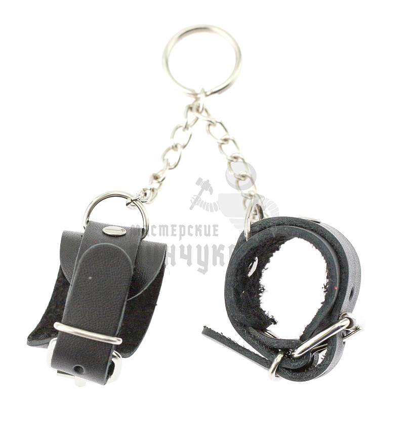 Брелок Наручники, цв.черный