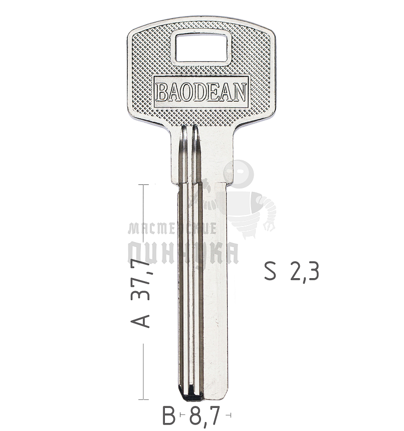 BAODEAN 2паза 8,8*38 mm КНР