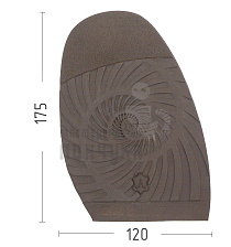 Профилактика форм. PILIGRIM RB562 коричневый - Чертеж
