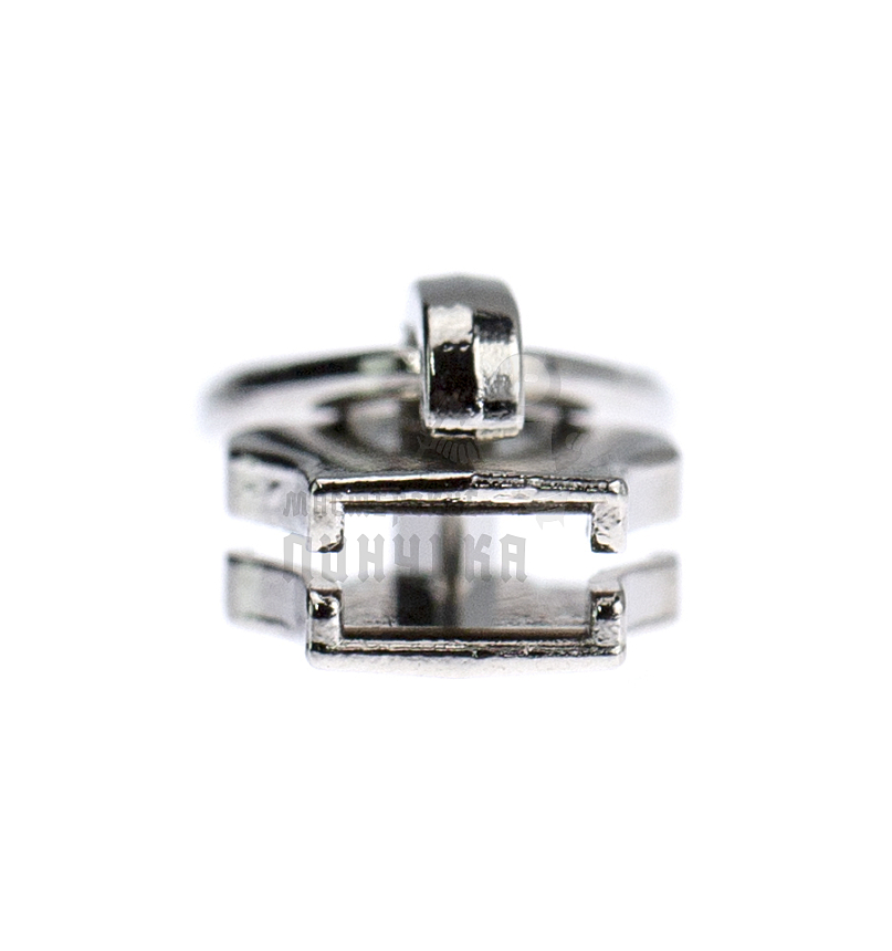 Бегунок металл тип 5 галант 5D цв никель