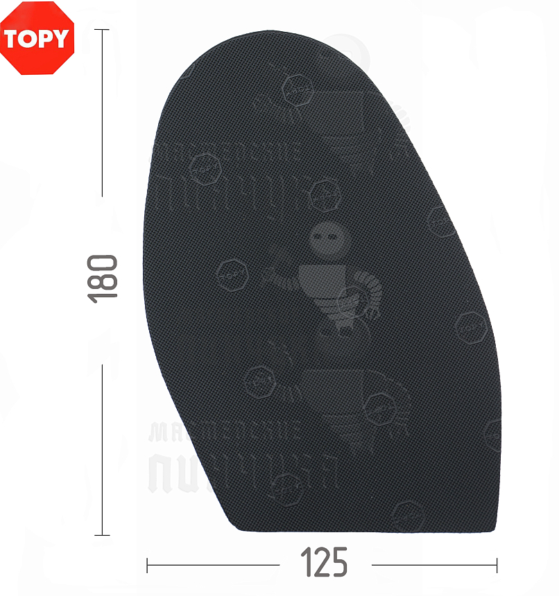 Проф. формованная Topy Elysee 1.0мм H2 Черный