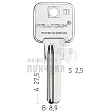 PALLADIUM 1 (2 ПАЗА 28*8.9*2.5) КНР - Чертеж