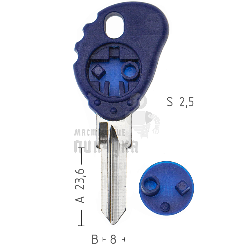 T00ZA18RP TP00ZA-9P ZD23RT0 а/пласт.с мест.п/чип MBK/YAMAHA