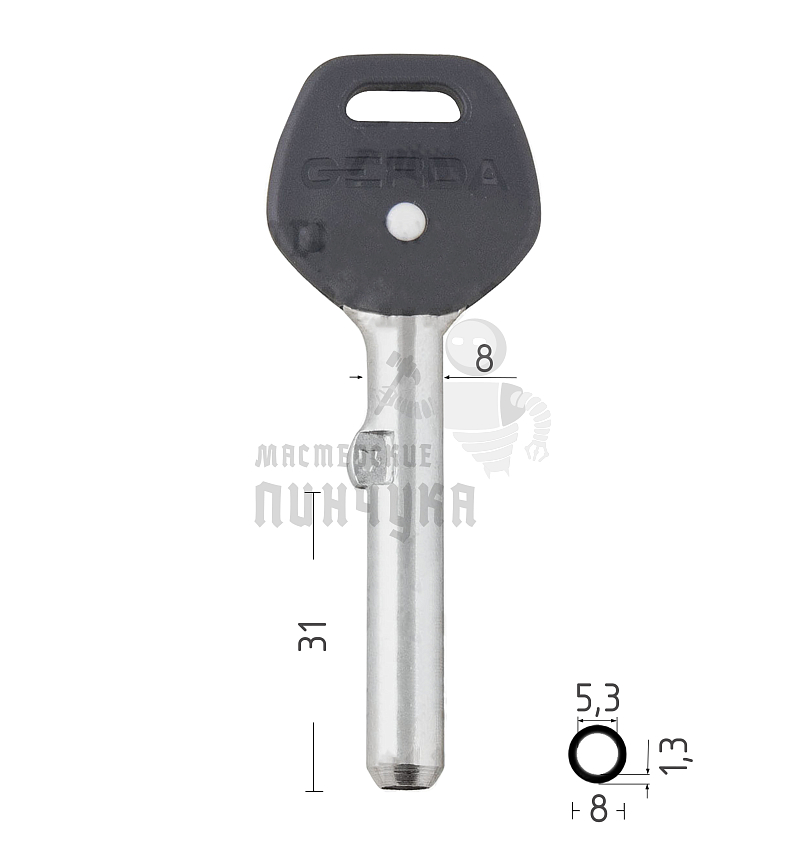 GERDA.GT-3 (ММ-013) 47mm ОРИГИНАЛ						