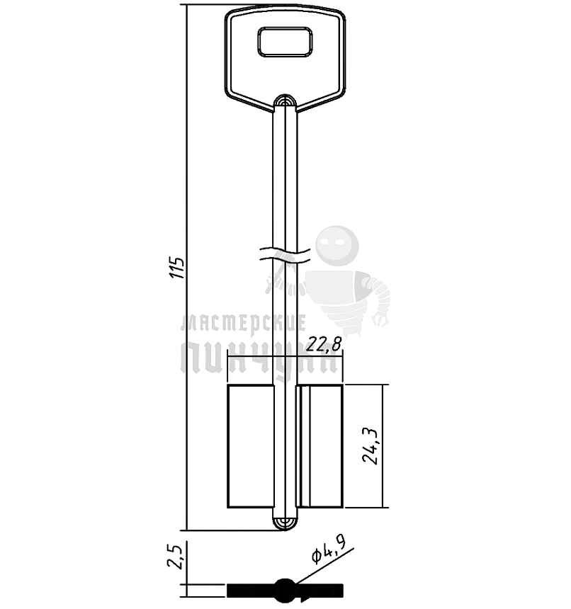 GRO2D (желтый)