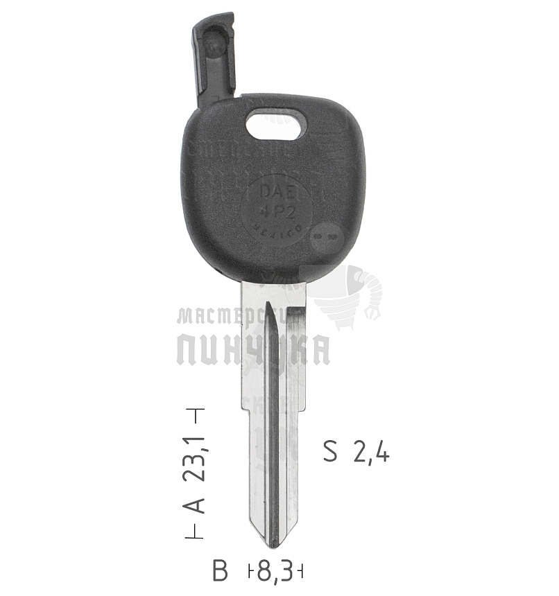 T00DW1PA TP00DAE-4P2 а/пласт.с мест.п/чип DAEWOO