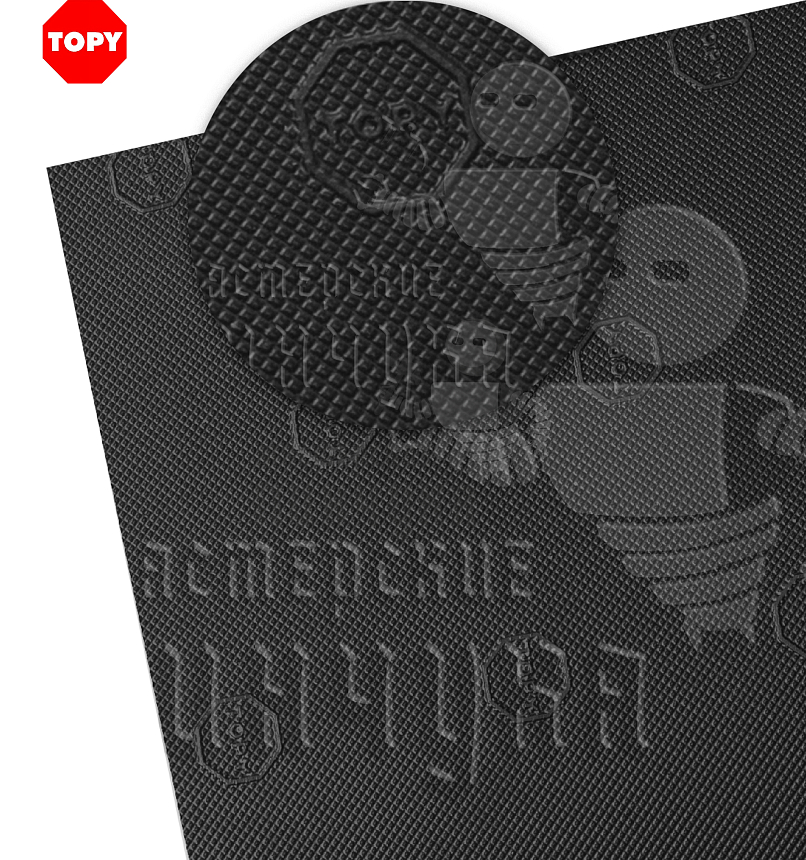 Проф.лист. Topy Elysee 960х600х1.8мм Черный (11)