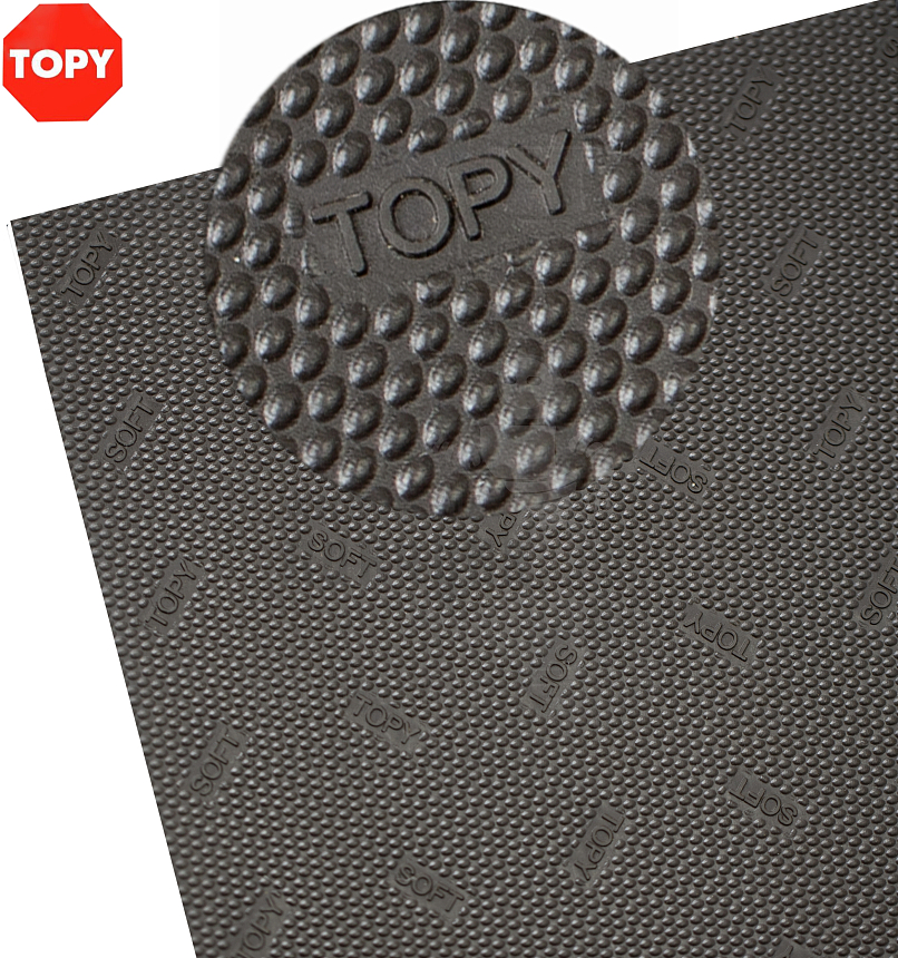 Набойки листовые "Topy  Verasoft", р-р 800х600х6мм, цв.коричневый (45)