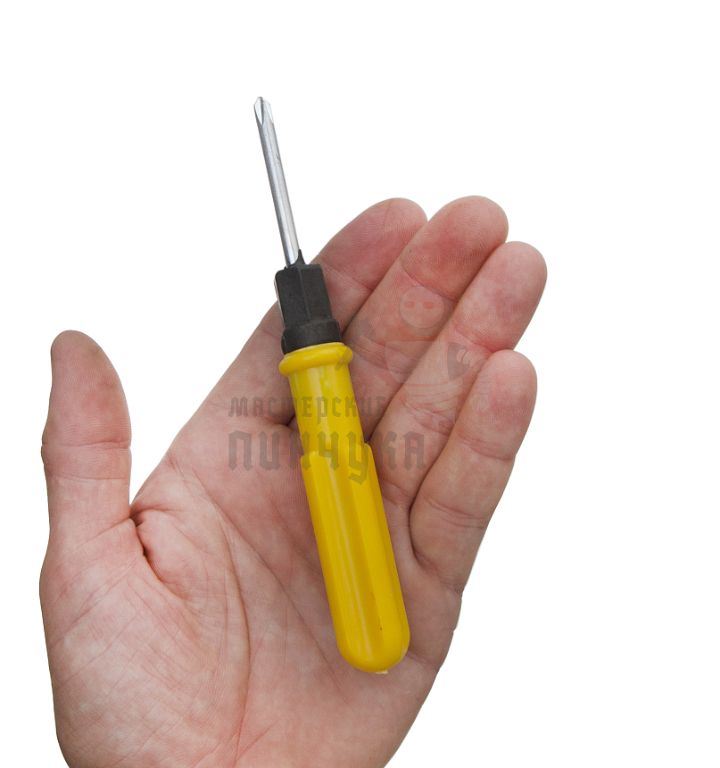 Отвертка двухсторонняя 3 ДМ (шлиц-крест)