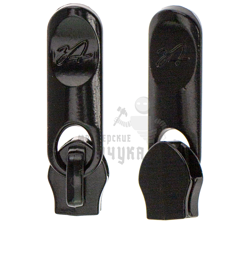 Бегунок для спиральной молнии, тип 5,галант №530 цв.черный 322