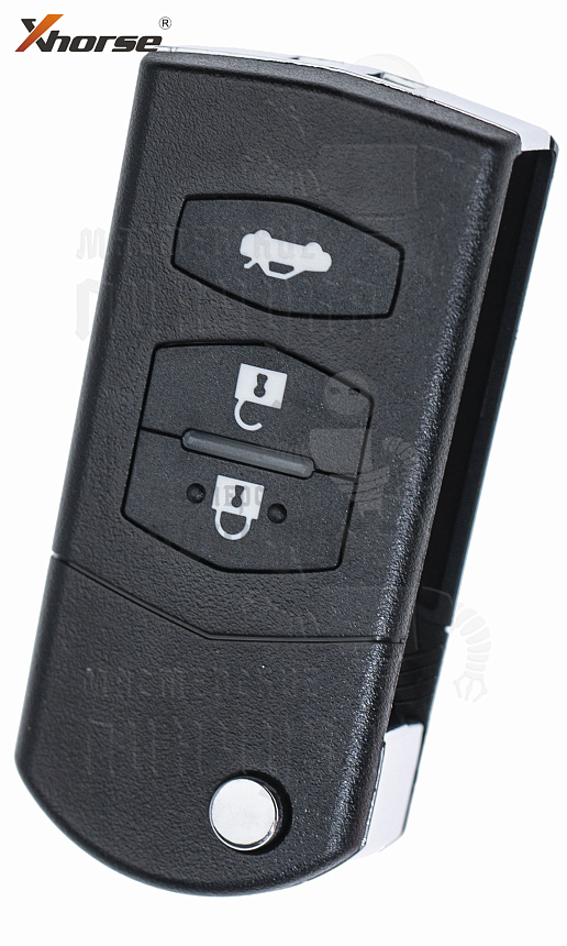 Универсальный ключ с Д/У серии XK в стиле MAZDA 3кн без встроенного чипа КНР