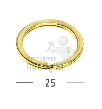 КОЛЬЦО ЗОЛОТО 25D ПЛОСКОЕ