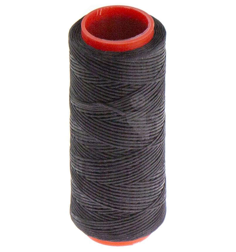 Нитки прошив.вощеные 150D-100м,фиолетовый (180) плоские 0,6 мм Китай