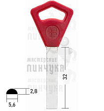 ABL1FP (красный) - Чертеж