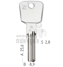TT13 (K55)  TIT-6  TN32\TN17 - Чертеж