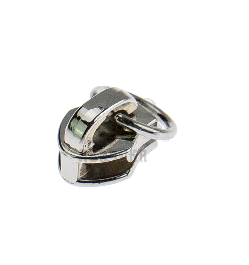 Бегунок сумочный Т7 "JX" (0157), нейлон, светлая гальваника