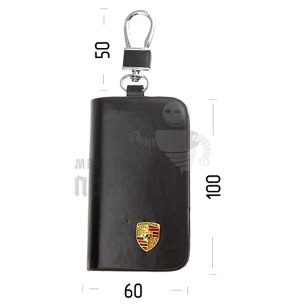 Ключница с карабином PORSCHE