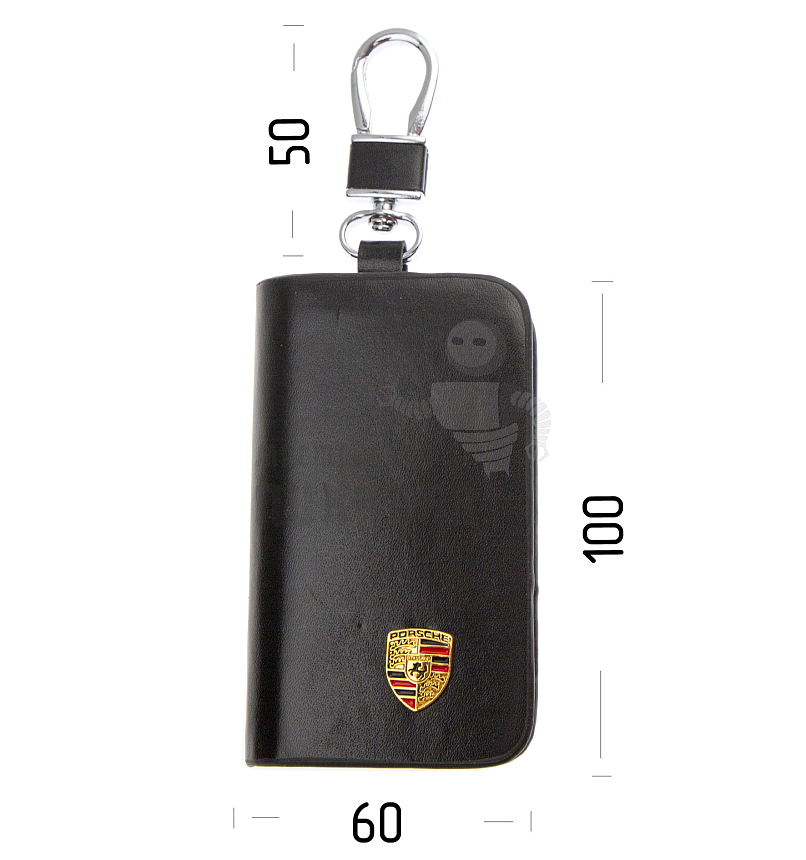 Ключница с карабином PORSCHE
