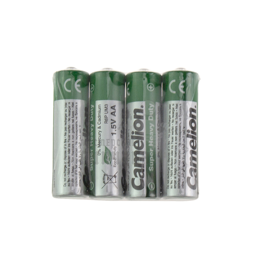 Батарейка Camelion Super Heavy Duty LR6 Shrink 4 (4/60/200)