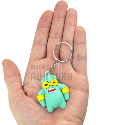 Брелок для ключей "FUGGLER", цв.бирюзовый