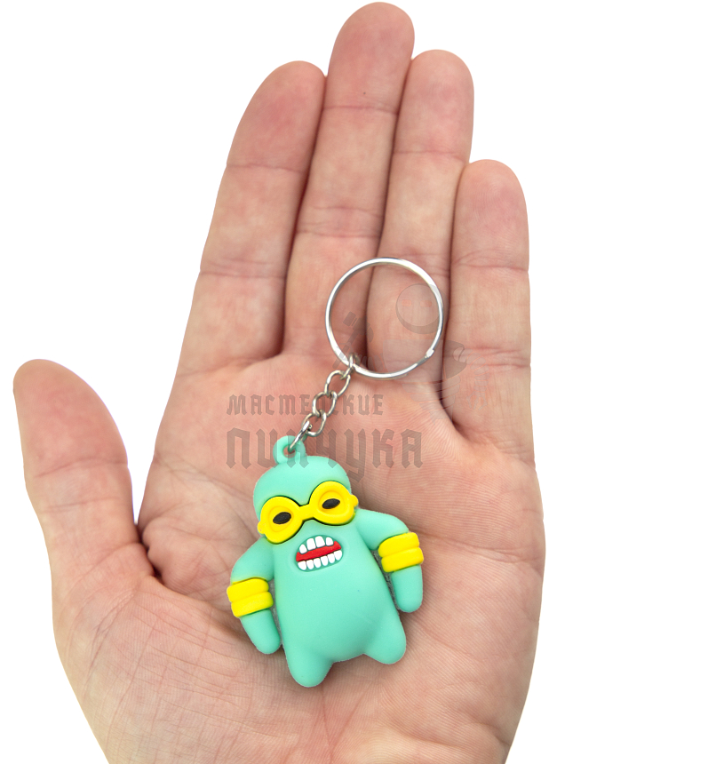Брелок для ключей "FUGGLER", цв.бирюзовый