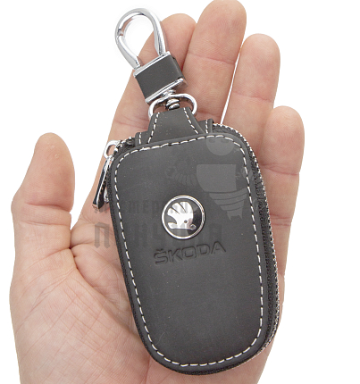 Ключница с карабином SKODA