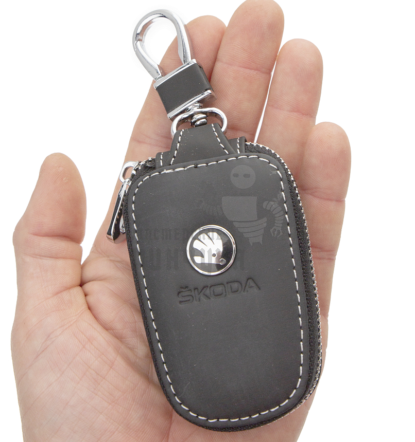 Ключница с карабином SKODA