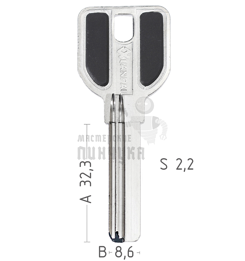 MCM 2 паза 32мм КНР