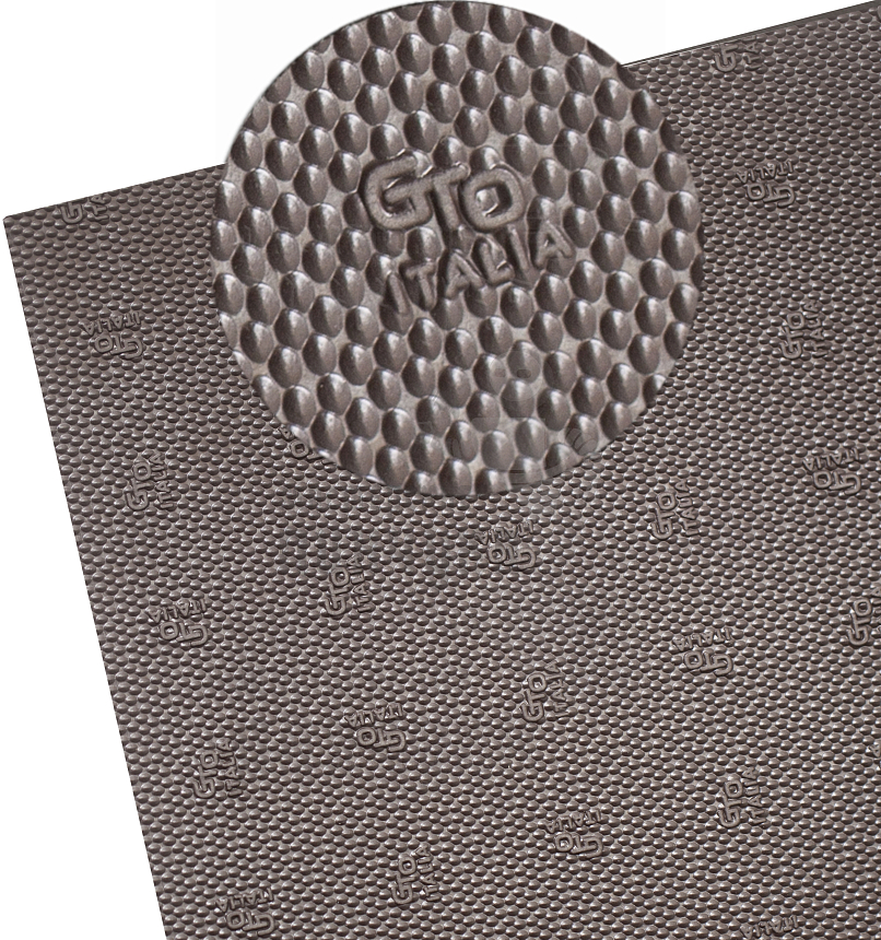 Набойка Резит "GTO Italia" 500*500*6,0 цв.коричневый