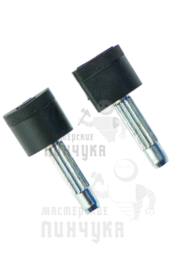 Набойки со штырём Октопус, 8, чёрные