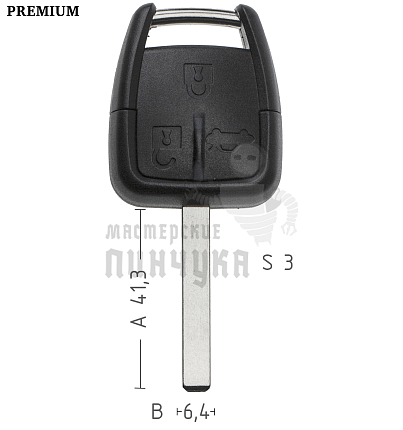 Корпус CHEVROLET S23 HU100 3кн  КНР