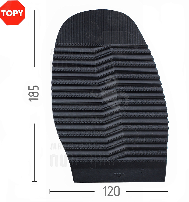 Проф. формованная Topy Serac 46 Черный