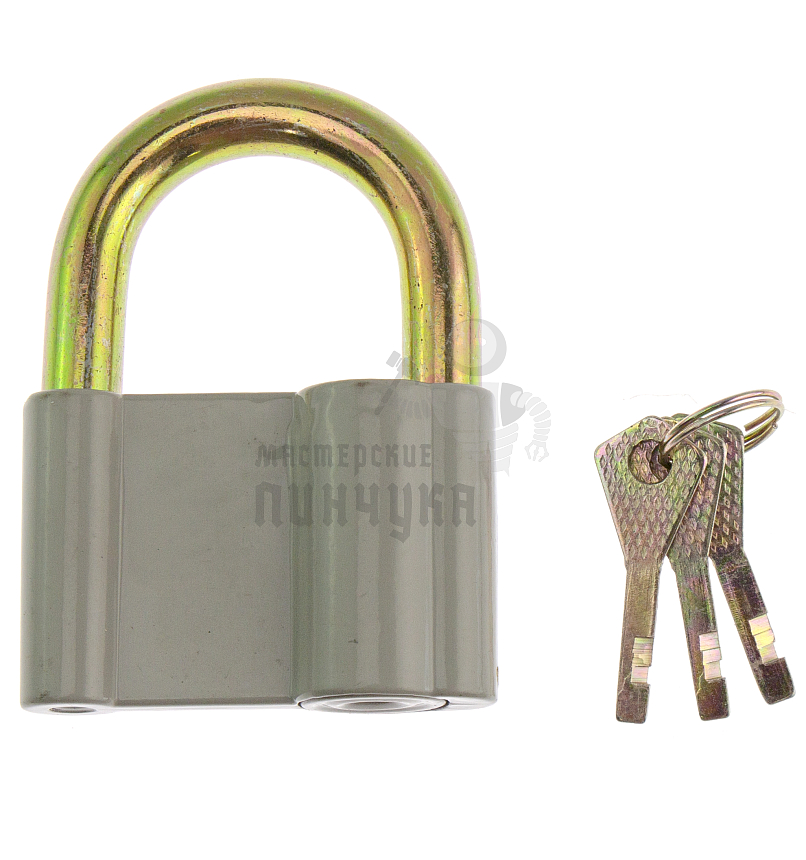 Навесной замок Avers PD-20-80-Blister (серый)