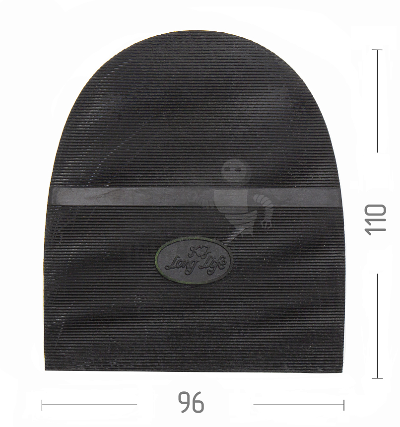 Набойка "Long Life" 46-1, р.76 т.6,6 Киров, цв.чёрный