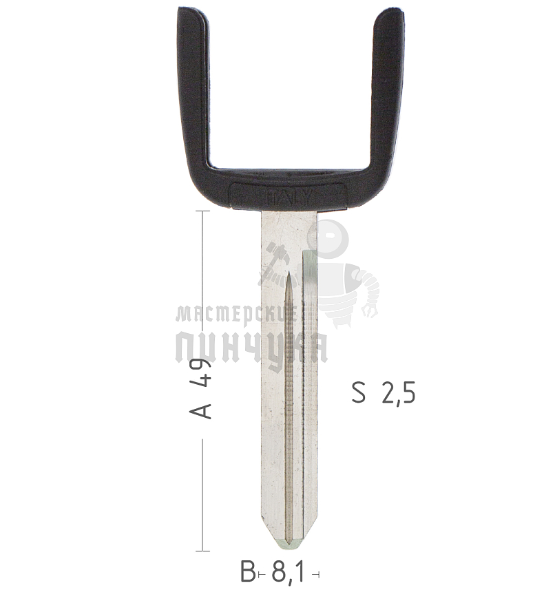 Лезвие TR56U рога п/чип Toyota