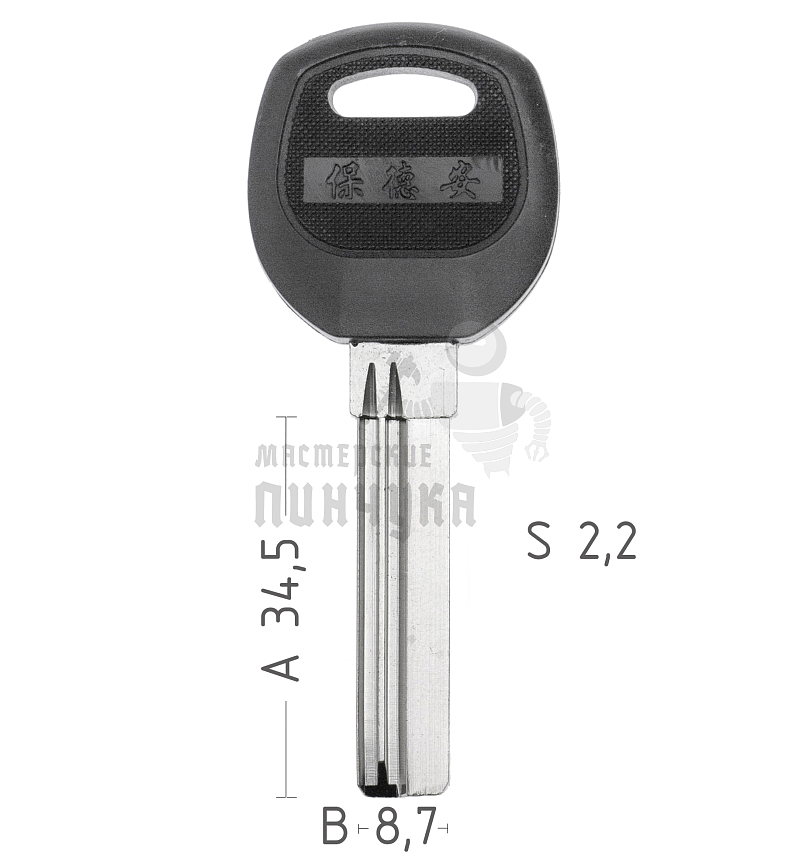 BAO-2DP СРЕДНАЯ, ЛЕВ.(34-35MM) КНР