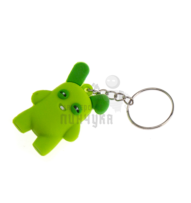 Брелок для ключей "FUGGLER", цв.зеленый