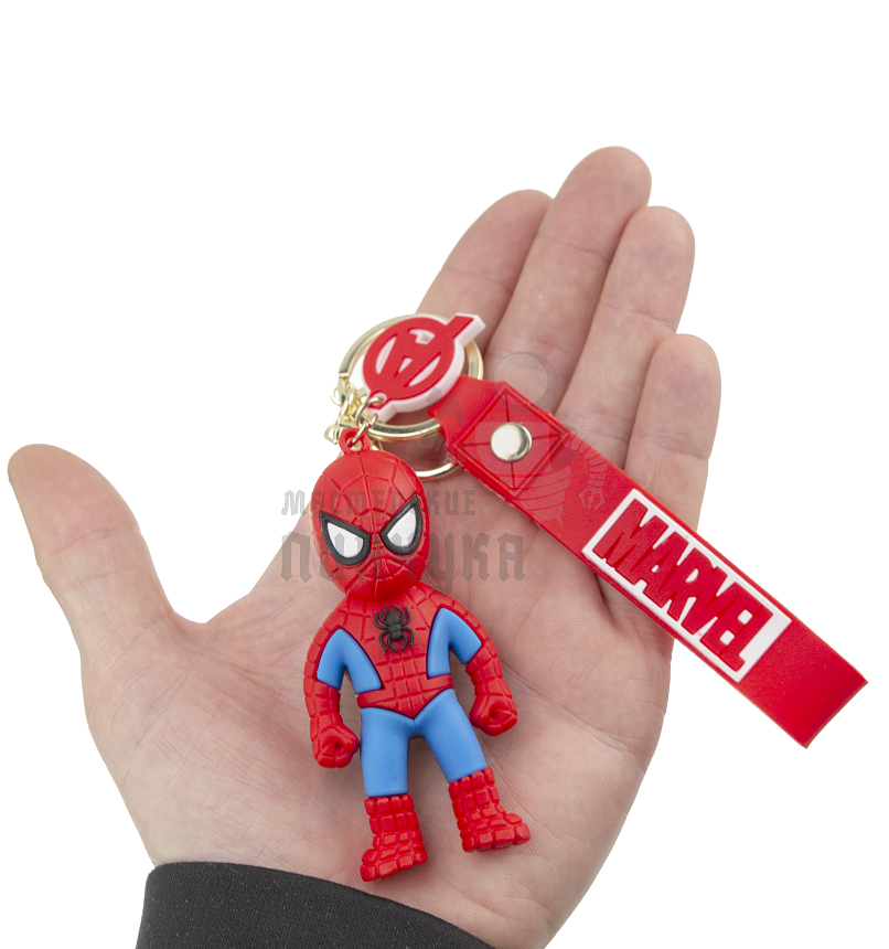 Брелок для ключей "Человек паук" + карабин
