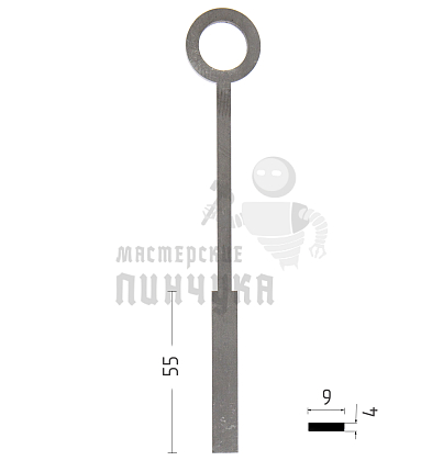 Ригель плоский 4х9 обратного хода 