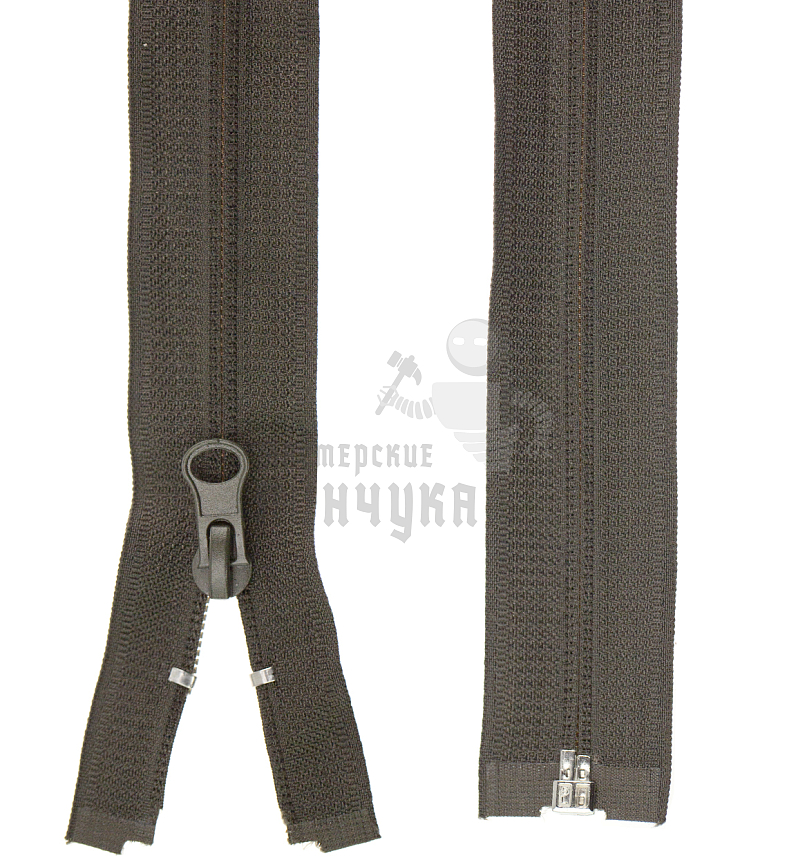 Молния спиральная (витая) тип 5 60см разъем цв 328 груша РЕВЕРС