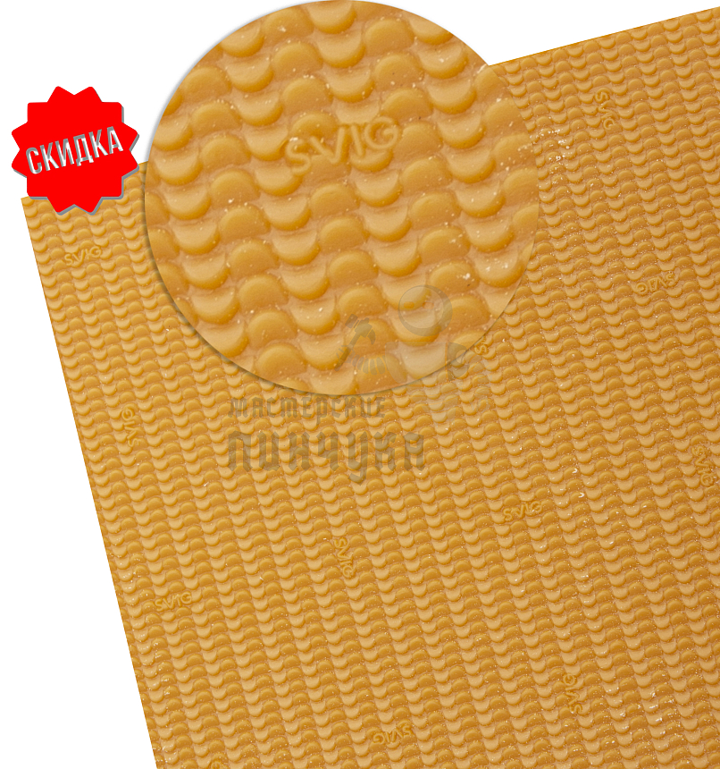 Лист профилактический SVIG 305 SOUND TREKKING 63х73см 3,0мм медовый