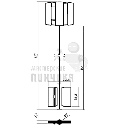 BRD12DP (желтый)