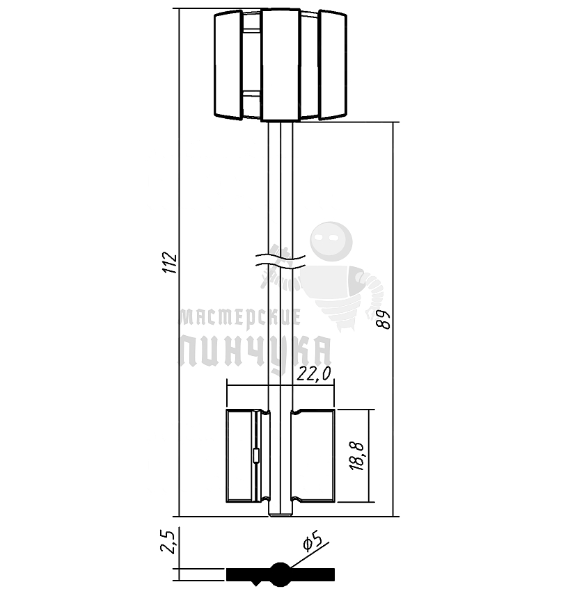 BRD12DP (желтый)