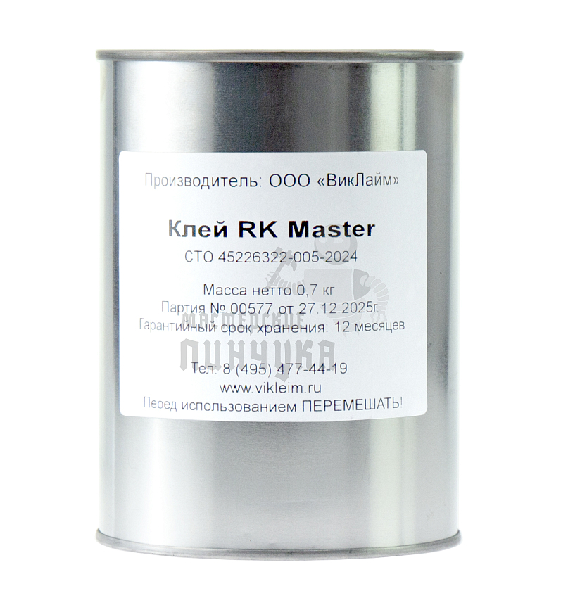Клей RK Master резиновый 1 л ж/б