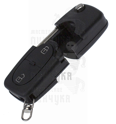  Корпуса выкидных ключей AUDI HU-AAP HU66 2кн батар.CR1616 КНР