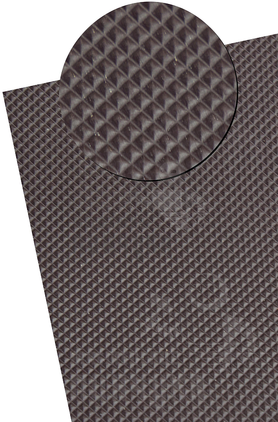 Профилактика микропористая листовая ВШ3,0 Искож 1100*720*3,0мм рис. Ромб, цв. корич.