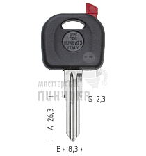 T00HF43P TP00OP-SP HU46AT0 а/пласт.с мест.п/чип DAEWOO - Чертеж